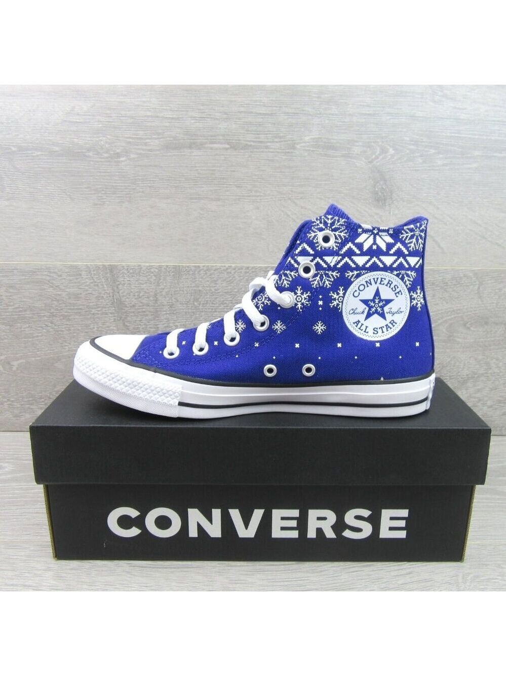Converse Chuck Taylor All Star HI Winter Sweater Womens Size 7.5 NEW - Picture 3 of 15